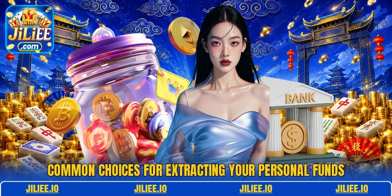 Common choices for extracting your personal funds Common choices for extracting your personal funds