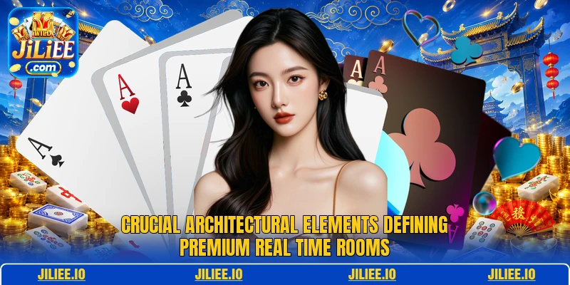 Crucial architectural elements defining premium real time rooms