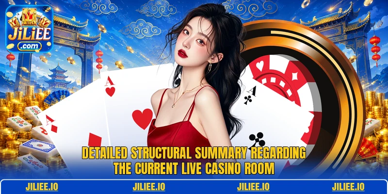Detailed structural summary regarding the current live casino room