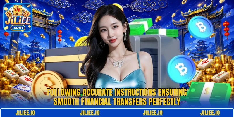 Following accurate instructions ensuring smooth financial transfers perfectly