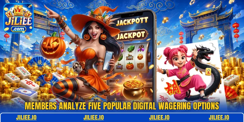 Members analyze five popular digital wagering options