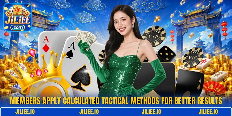 Members apply calculated tactical methods for better results