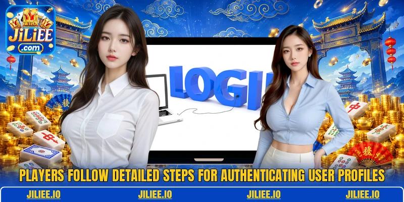 Players follow detailed steps for authenticating user profiles