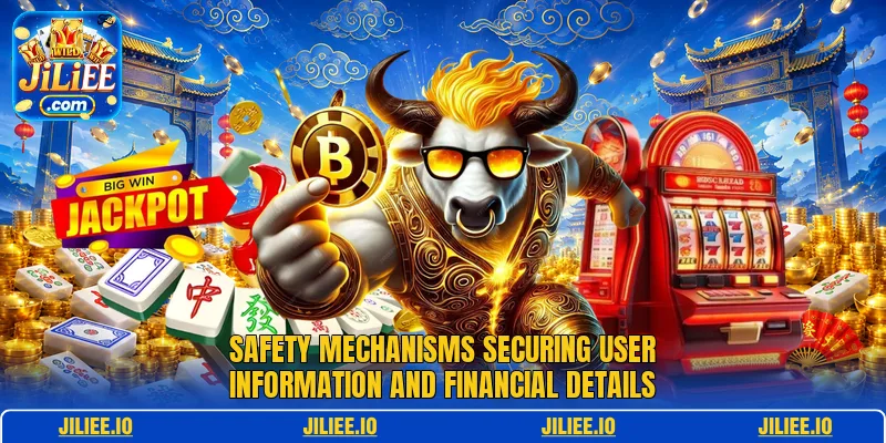 Safety mechanisms securing user information and financial details